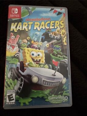Nickelodeon Kart Racers Nintendo Switch Game - Yellow